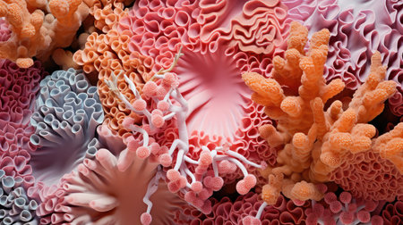 ocean coral textureの素材