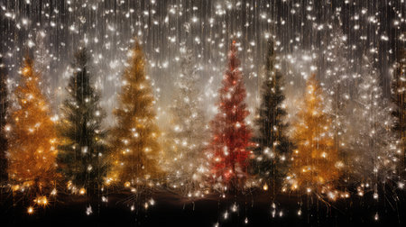 decoration holiday tinselの素材