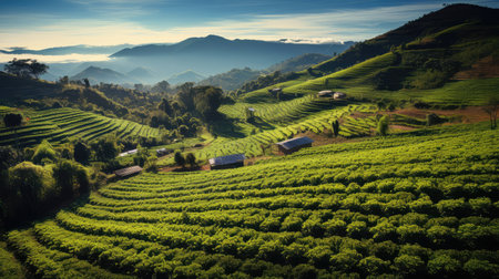 plantation guatemala farmの素材