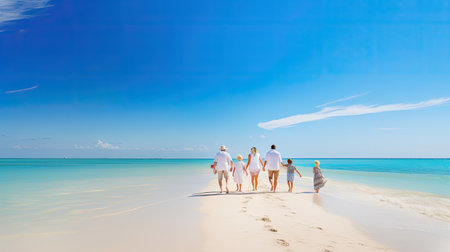 relax holiday walkの素材