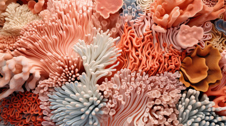 ocean coral textureの素材