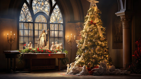 jesus christmas catholicの素材