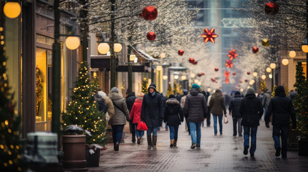 deals holiday shopping bannerの素材