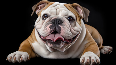 breed english bulldogの素材