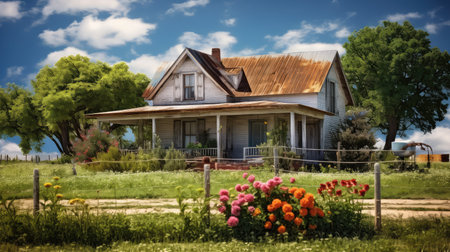 barn farm house frameの素材