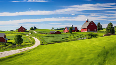 local neighborhood farmの素材