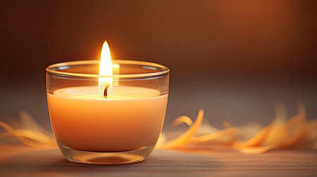 flame candle tealightの素材