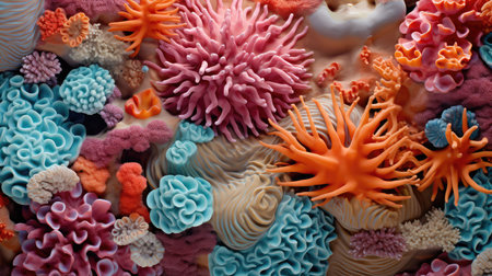 marine coral textureの素材