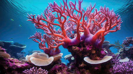 reef hammer coralの素材