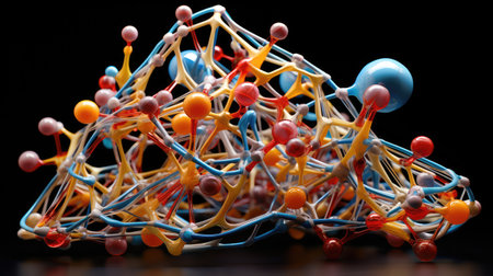 acids protein modelの素材