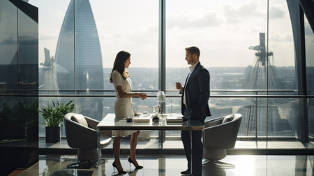 teamwork building partnershipの素材