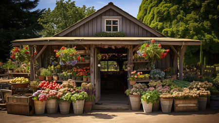 produce farm shopの素材