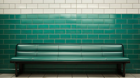 bathroom subway tile textureの素材