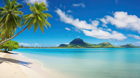 tropical hawaiian holiday backgroundsの素材