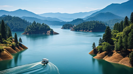 fishing shasta lakeの素材