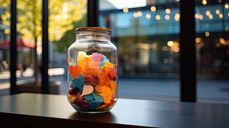 money donation jarの素材