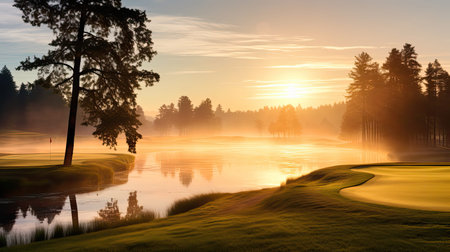 birdie morning golfの素材