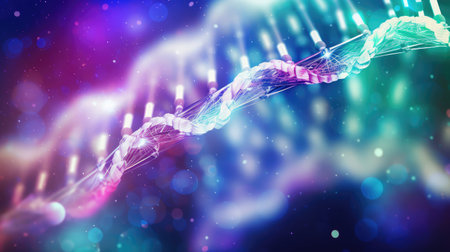 molecule dna abstract backgroundの素材