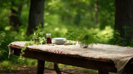 wood picnic table topの素材