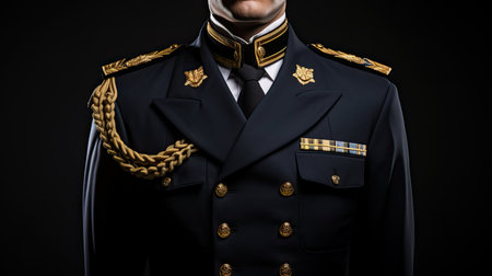 rank navy uniformの素材