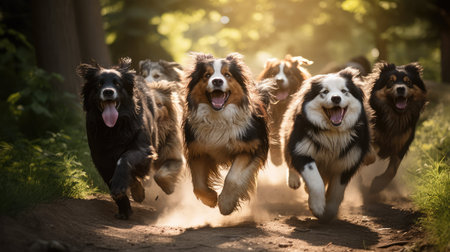 pets pack of dogsの素材