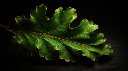 forest oak leafの素材