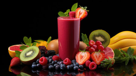 green morning smoothieの素材