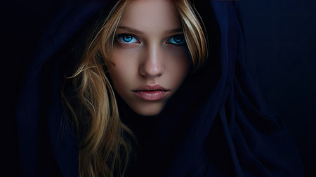 design dark navy blue backgroundの素材