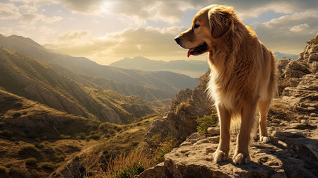 companion isolated dogの素材