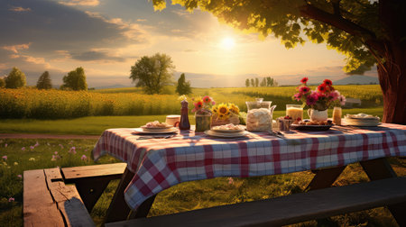 fun family picnic tableの素材