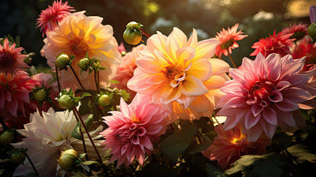 rose summer flower graphicsの素材