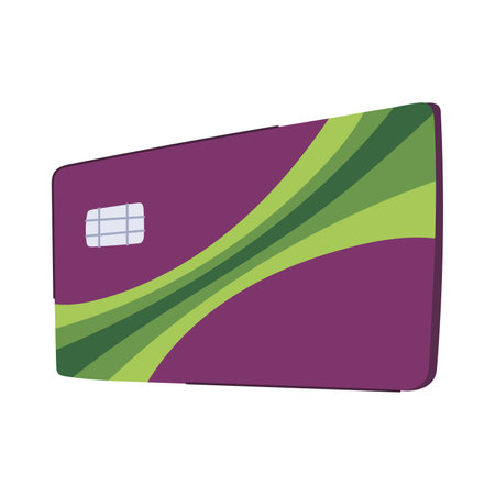 debit credit card cartoon vector illustrationのイラスト素材