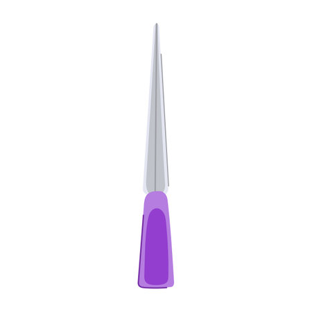 paper letter opener cartoon vector illustrationのイラスト素材