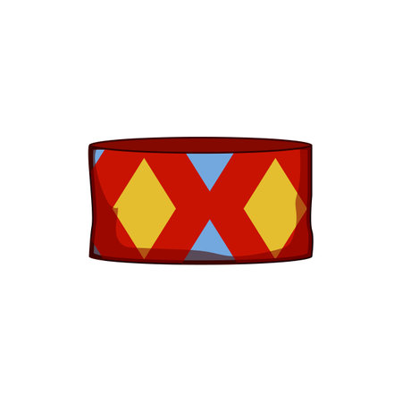 diy hippie friendship bracelets cartoon vector illustrationのイラスト素材