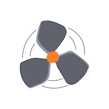 propeller propeller cartoon vector illustrationのイラスト素材