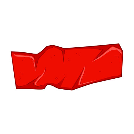 gift red tape cartoon vector illustrationのイラスト素材