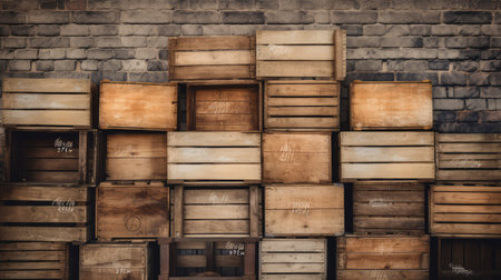 rustic boxes backgroundの素材