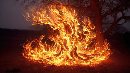 hypnotic strange fireの素材