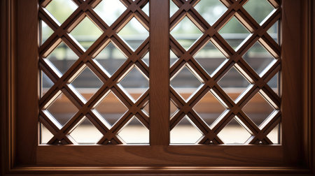 elegance wood latticeの素材