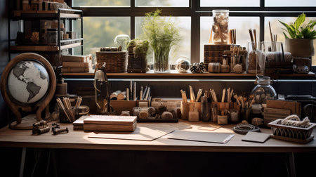 office wood desktopの素材