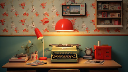 rotary retro interiorの素材