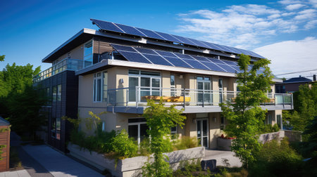 solar building greenの素材