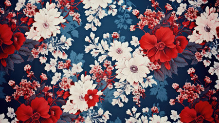 elegance background red and blueの素材