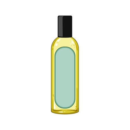 care massage oil cartoon vector illustrationのイラスト素材