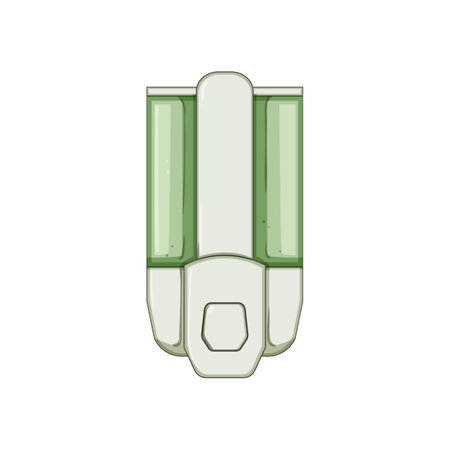 bathroom wall soap dispenser cartoon vector illustrationのイラスト素材