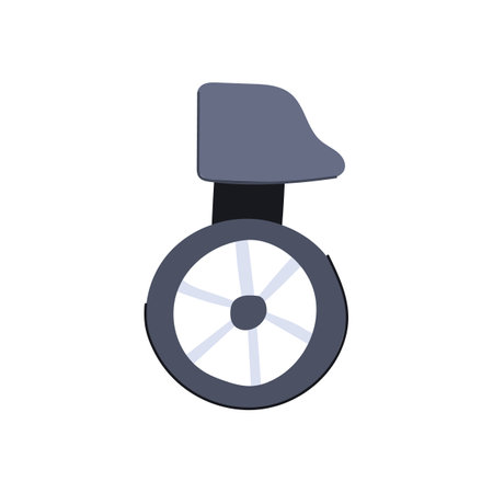 duty luggage wheels cartoon vector illustrationのイラスト素材