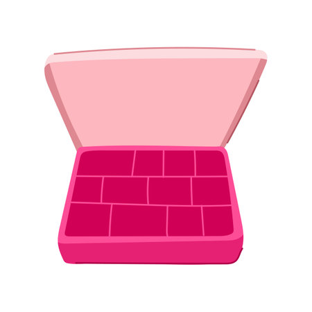 racks craft organizer cartoon vector illustrationのイラスト素材