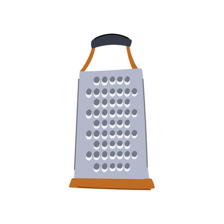 cooking grater cartoon vector illustrationのイラスト素材