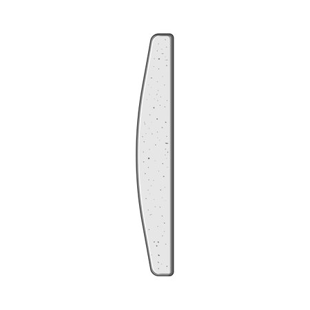 pedicure nail file cartoon vector illustrationのイラスト素材