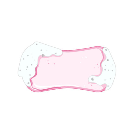 germicidal soap antibacterial cartoon vector illustrationのイラスト素材